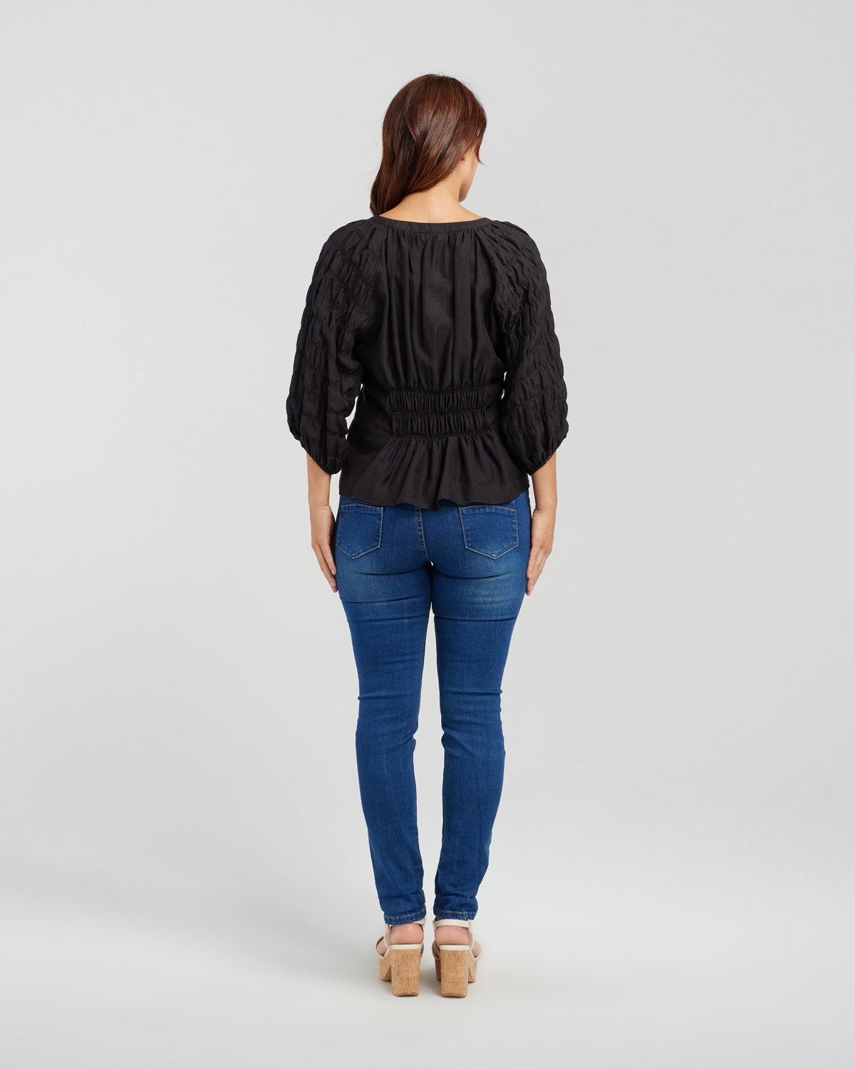 SEDUCE GRACE TOP - BLACK - THE VOGUE STORE