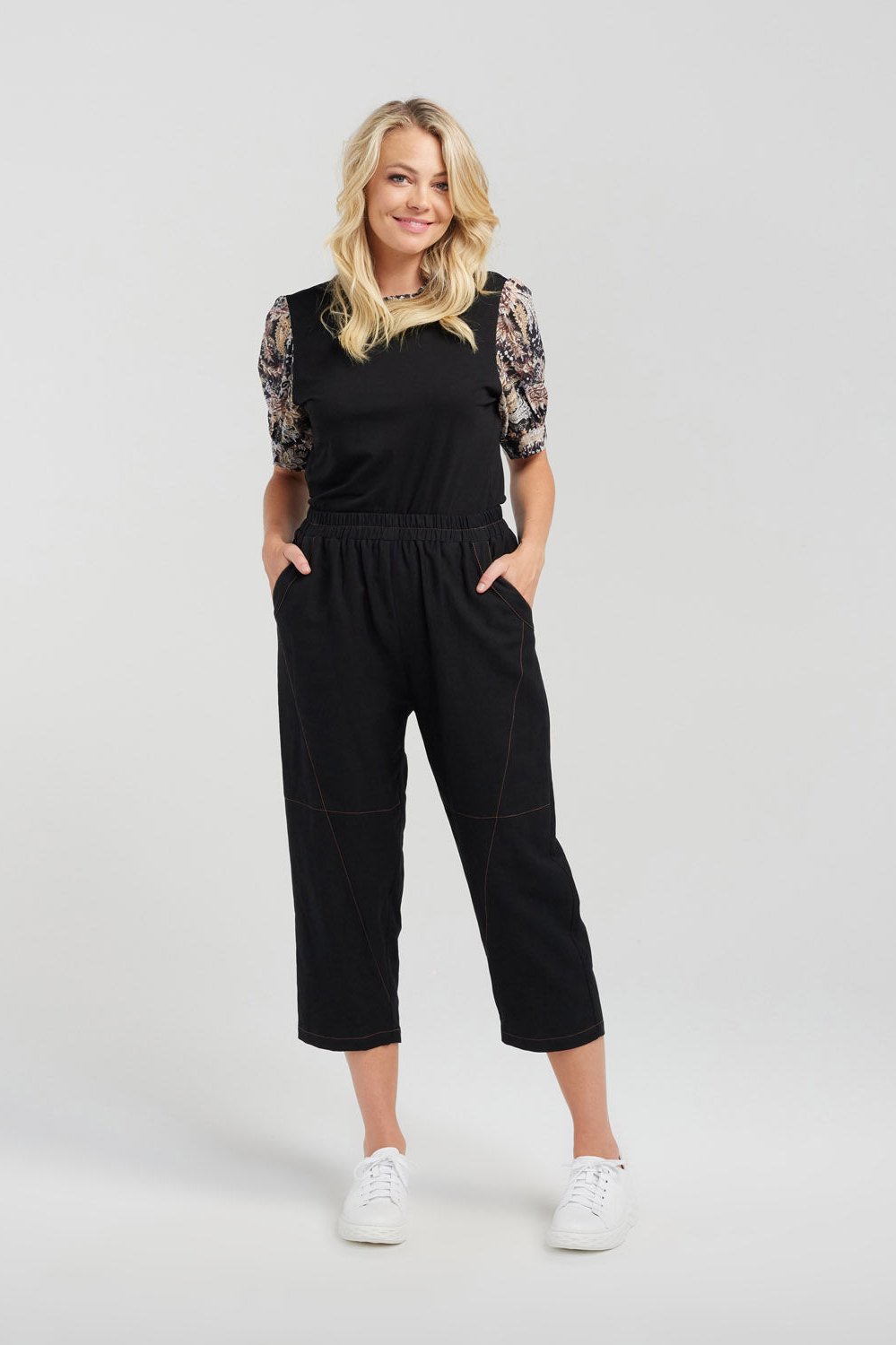 SEDUCE KINSLEY PANT - BLACK - THE VOGUE STORE