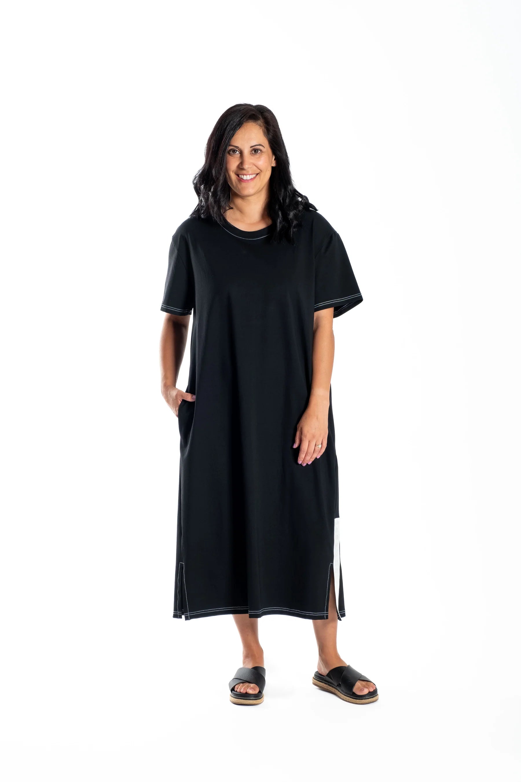 DEEANNE HOBBS ZEFER DRESS - BLACK - THE VOGUE STORE