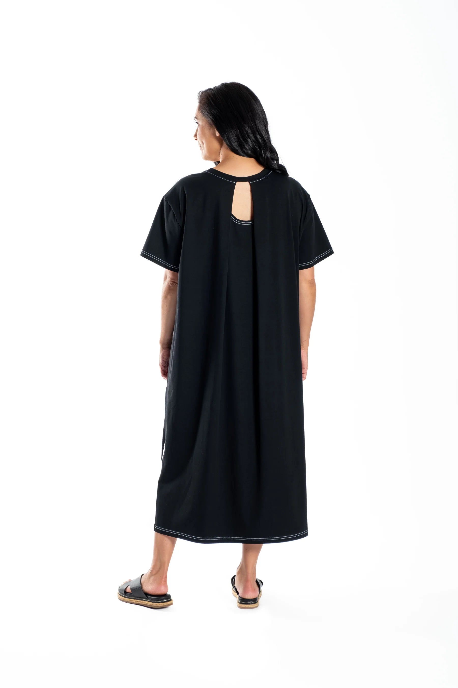 DEEANNE HOBBS ZEFER DRESS - BLACK - THE VOGUE STORE