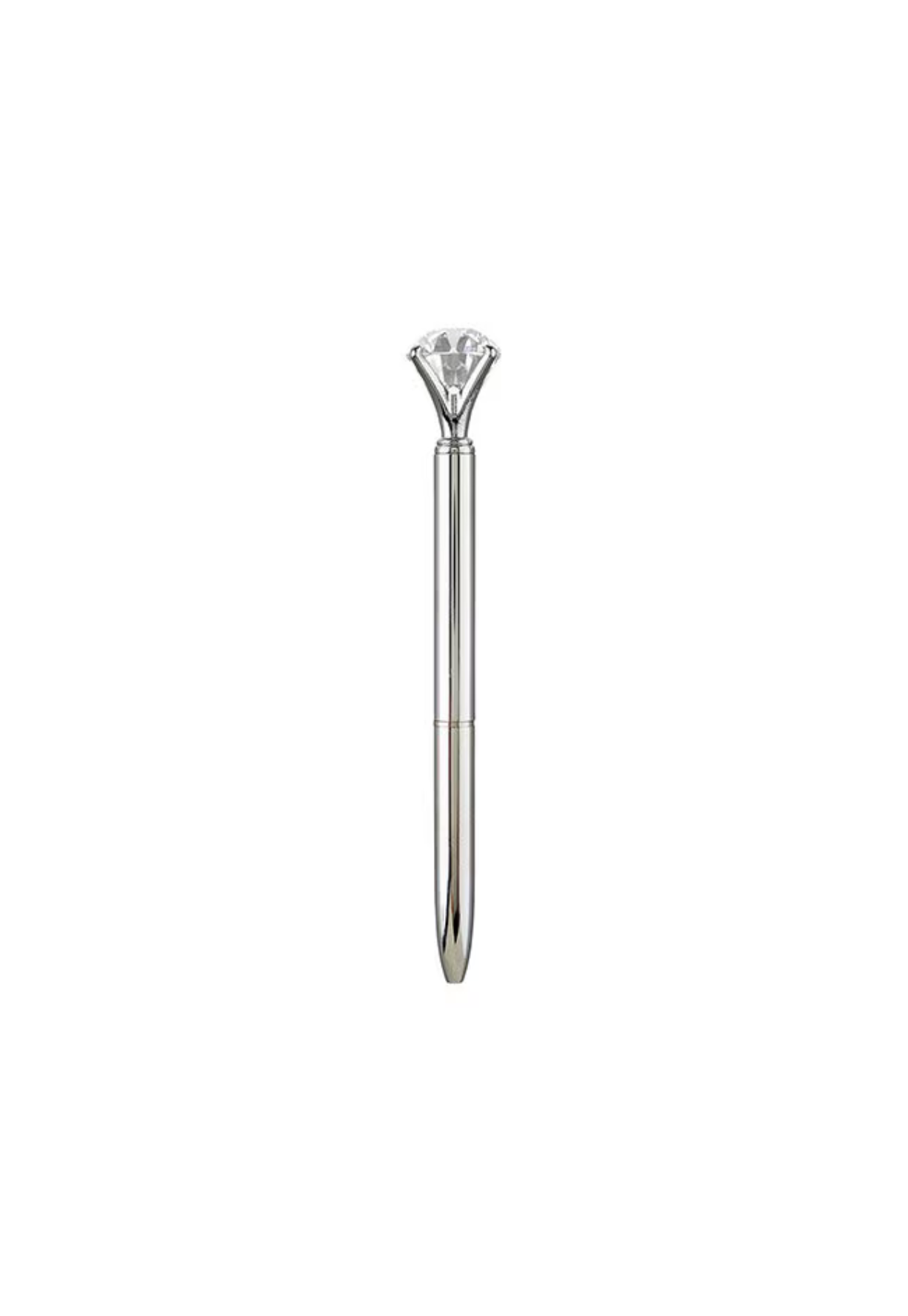 ARTISANAL GEM PEN - SILVER - THE VOGUE STORE