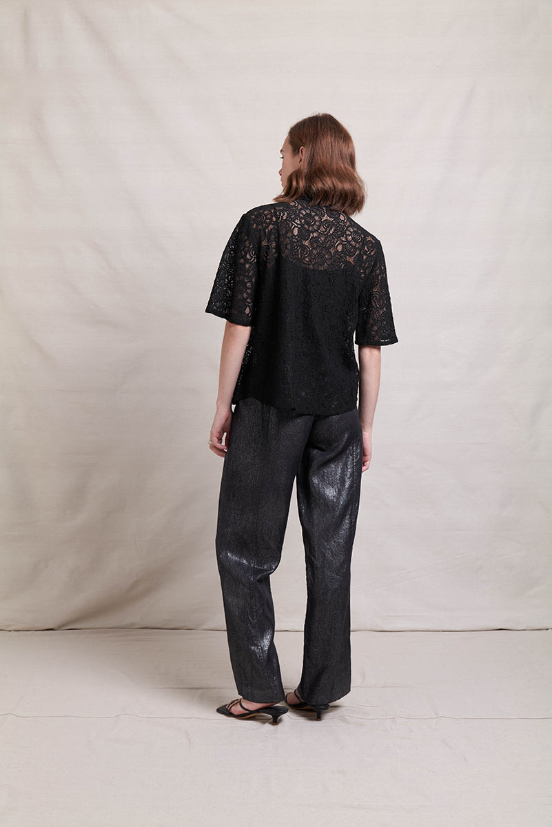 NERIS IN ORE PANT - ONYX - THE VOGUE STORE