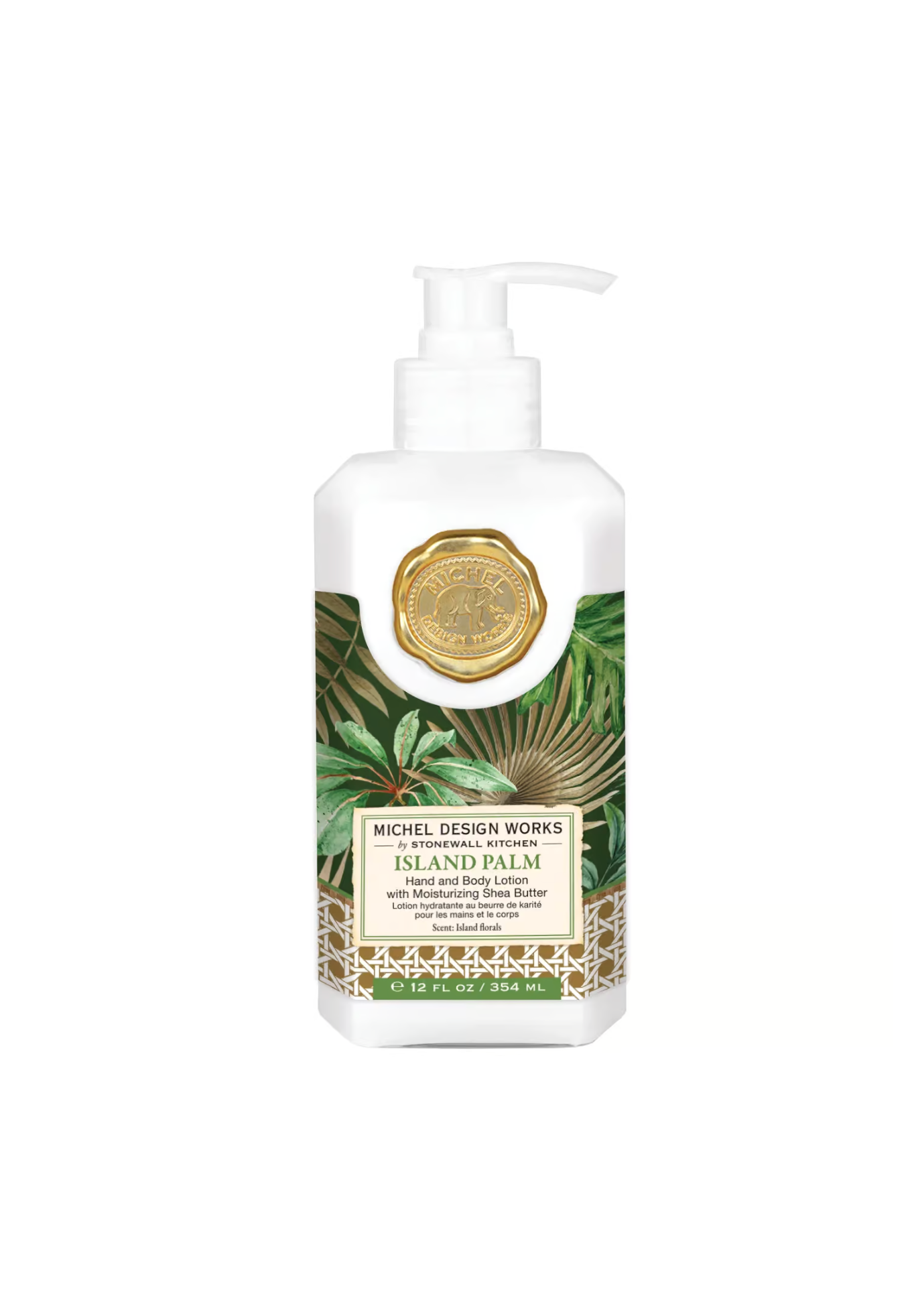 MICHEL DESIGN WORKS ISLAND PALM HAND & BODY LOTION - THE VOGUE STORE