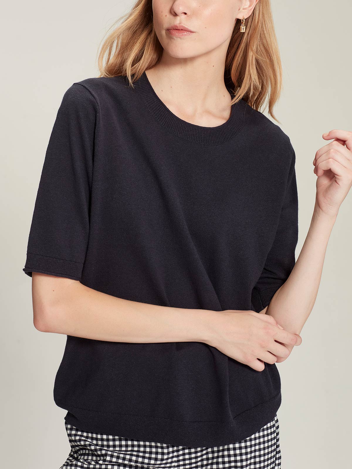 SILLS LEO SUMMER TEE - CHIC NAVY - THE VOGUE STORE