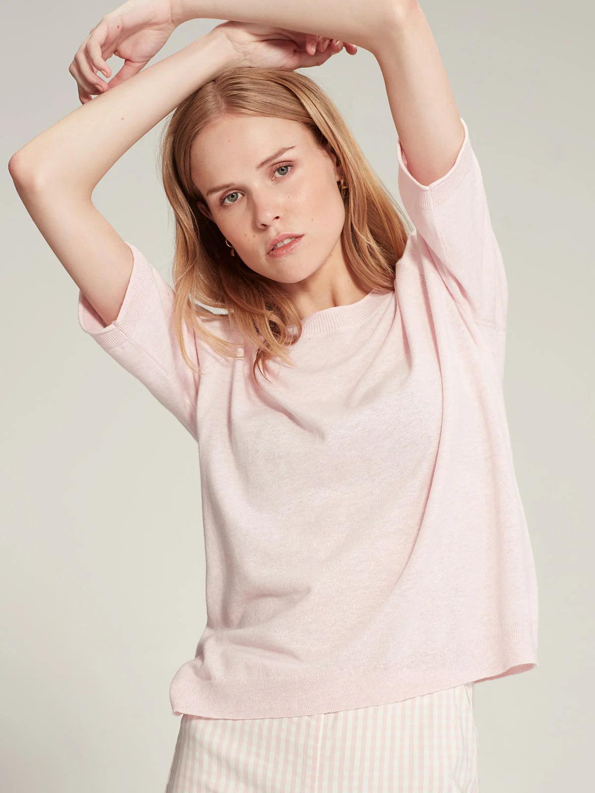 SILLS LEO SUMMER TEE - PINK ESSENCE - THE VOGUE STORE