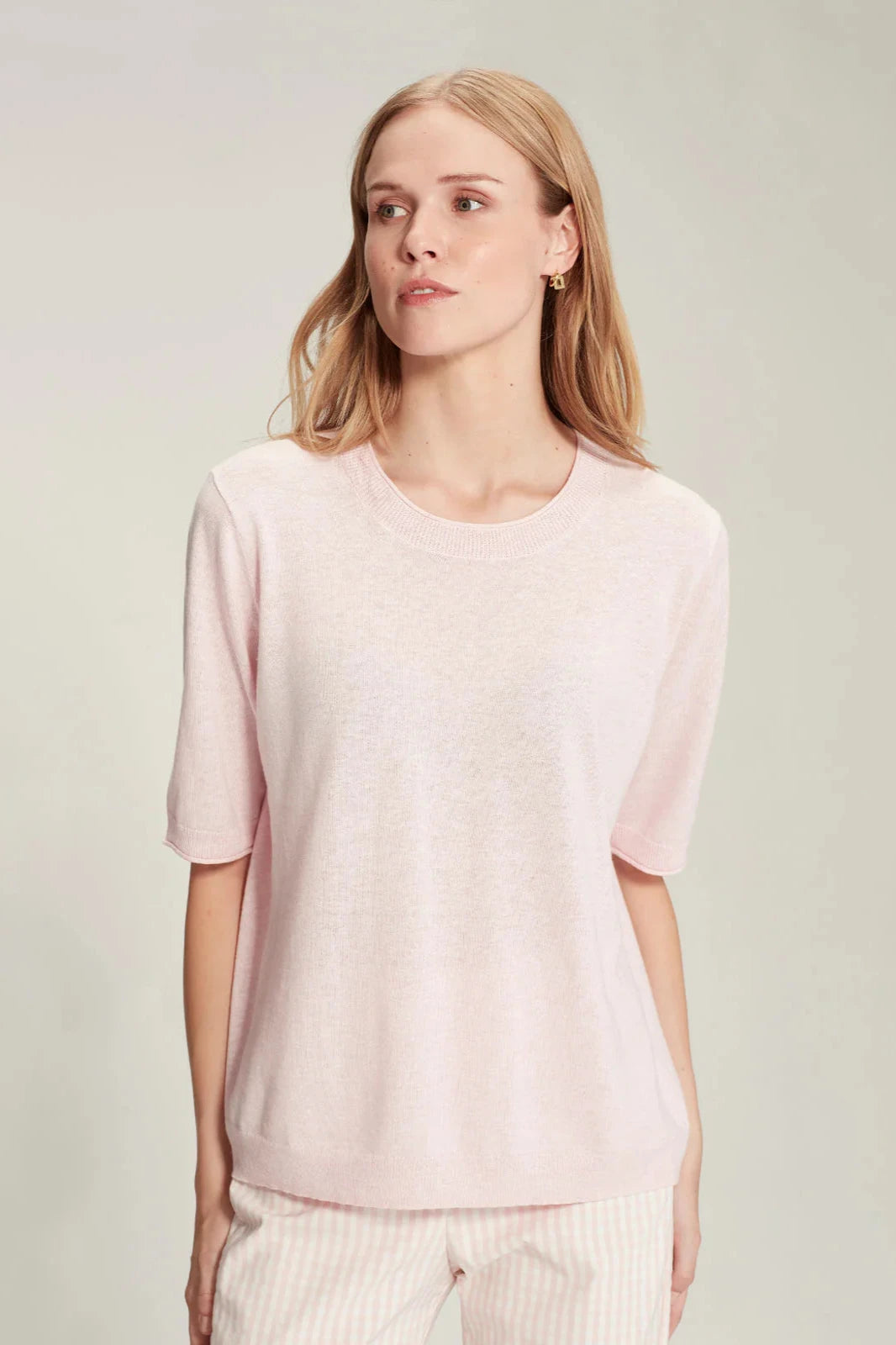 SILLS LEO SUMMER TEE - PINK ESSENCE - THE VOGUE STORE