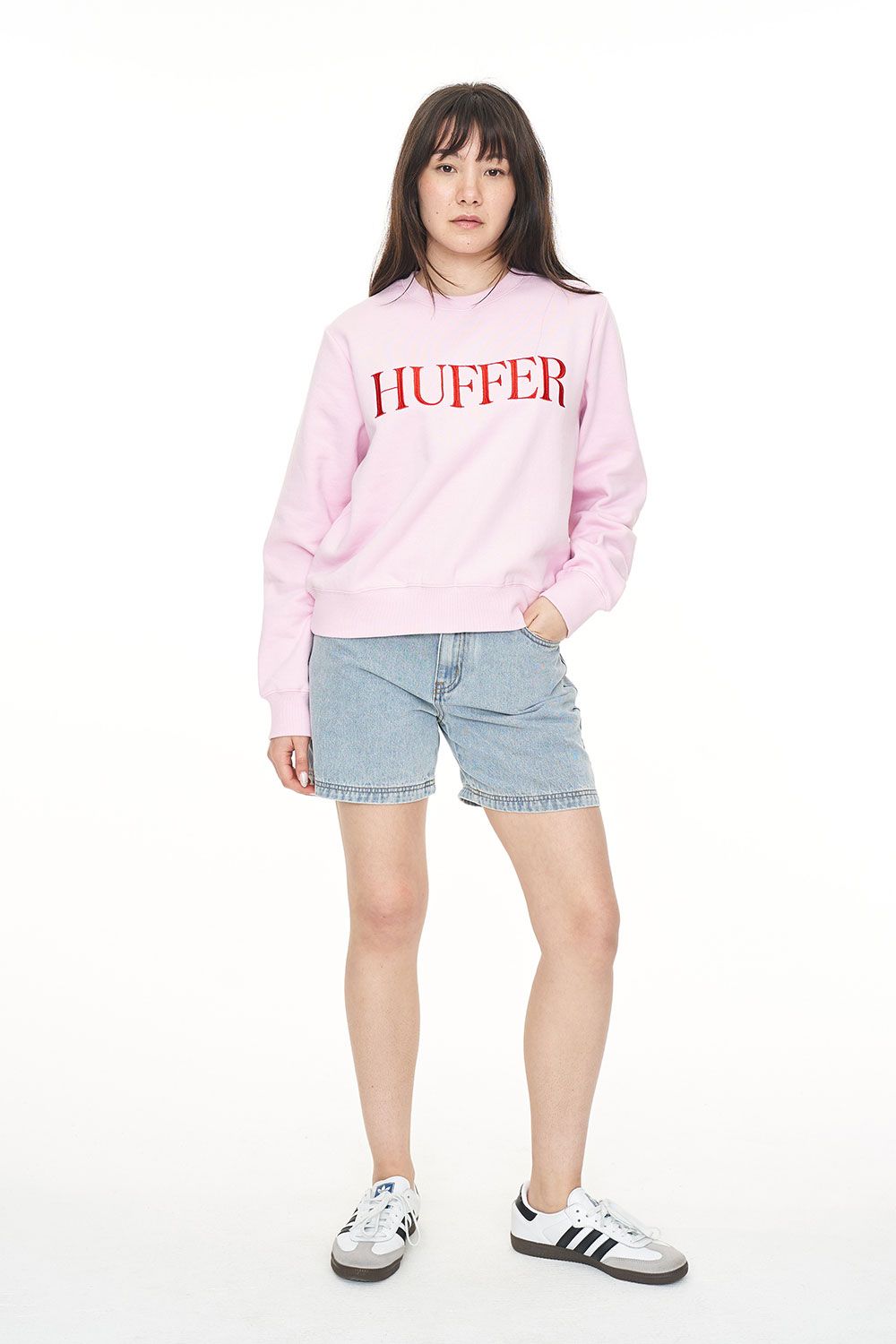 HUFFER CLASSIC CREW 350/EDITORIAL - BLOSSOM - THE VOGUE STORE