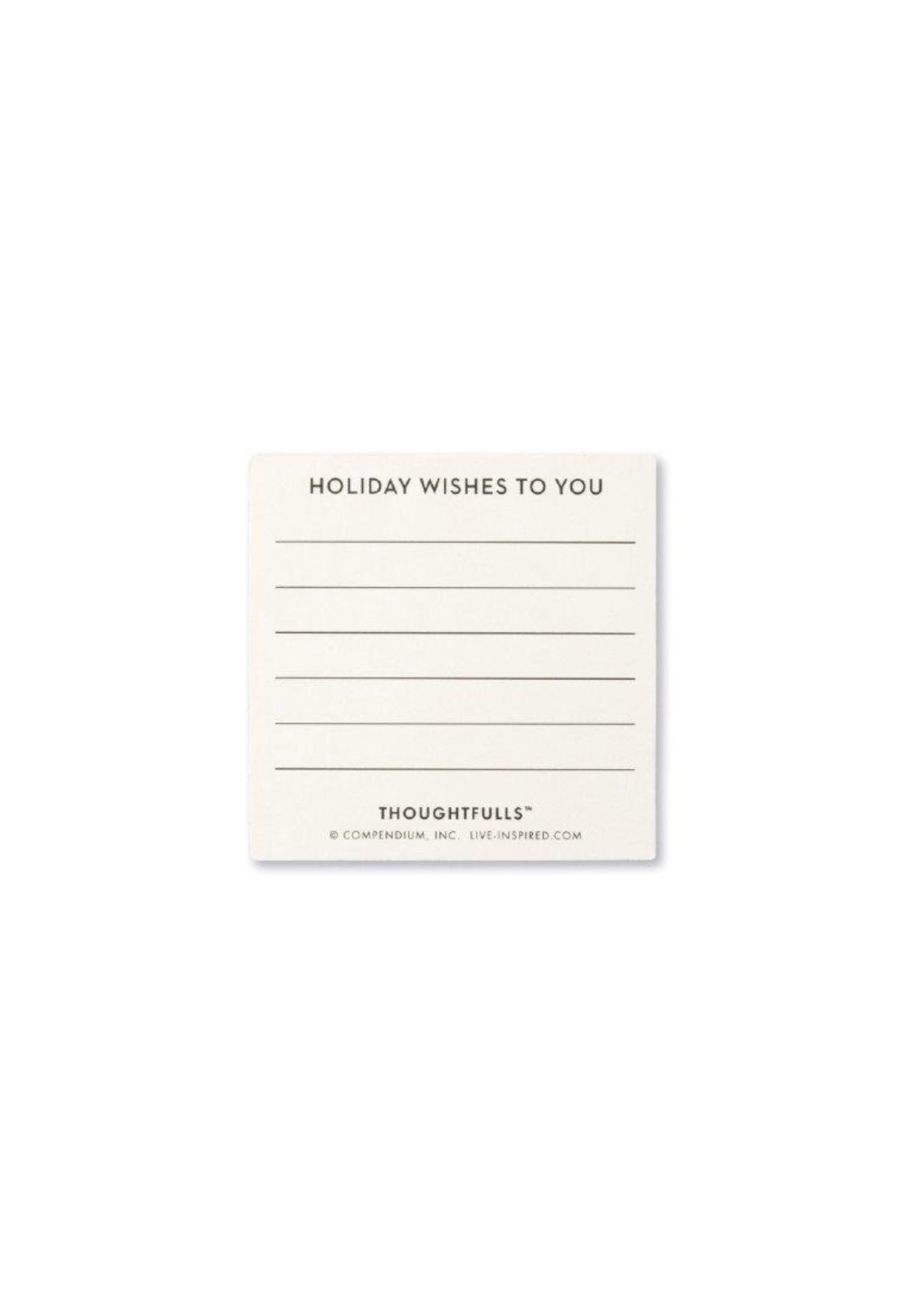 THOUGHTFULLS CARDS - MERRY CHRISTMAS - THE VOGUE STORE