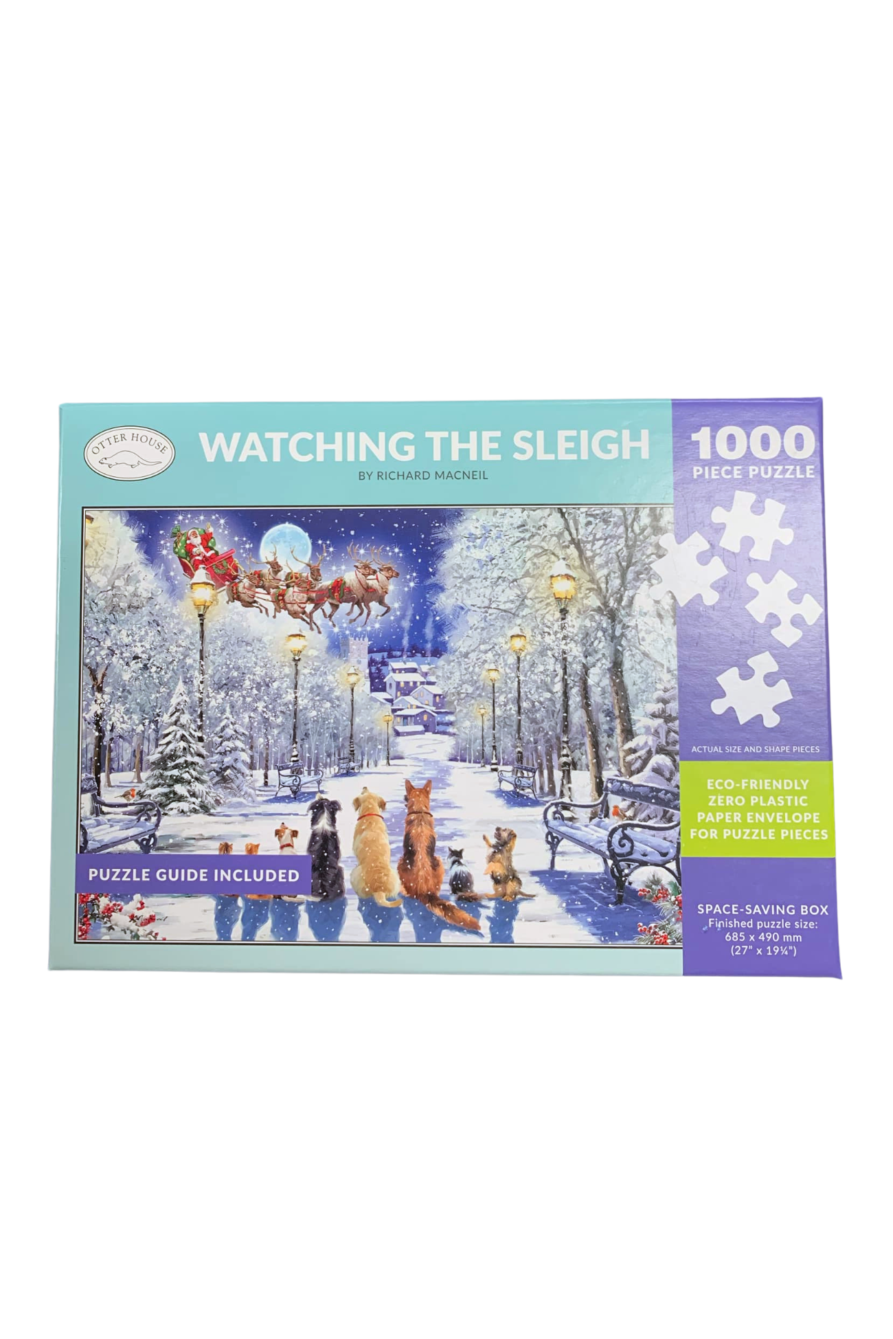 WATCHING THE SLEIGH - 1000 PCE JIGSAW - THE VOGUE STORE