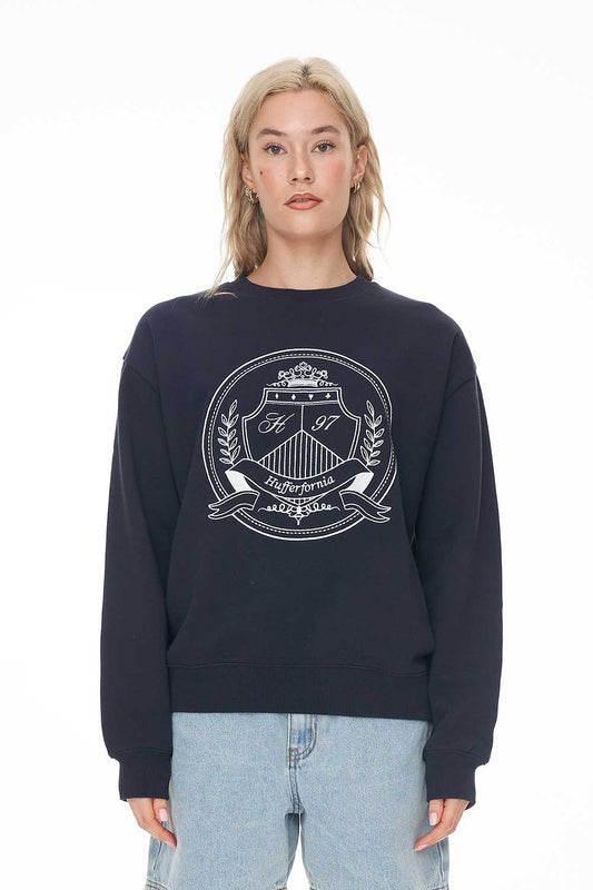 HUFFER RELAX CREW/90210 - NAVY - THE VOGUE STORE