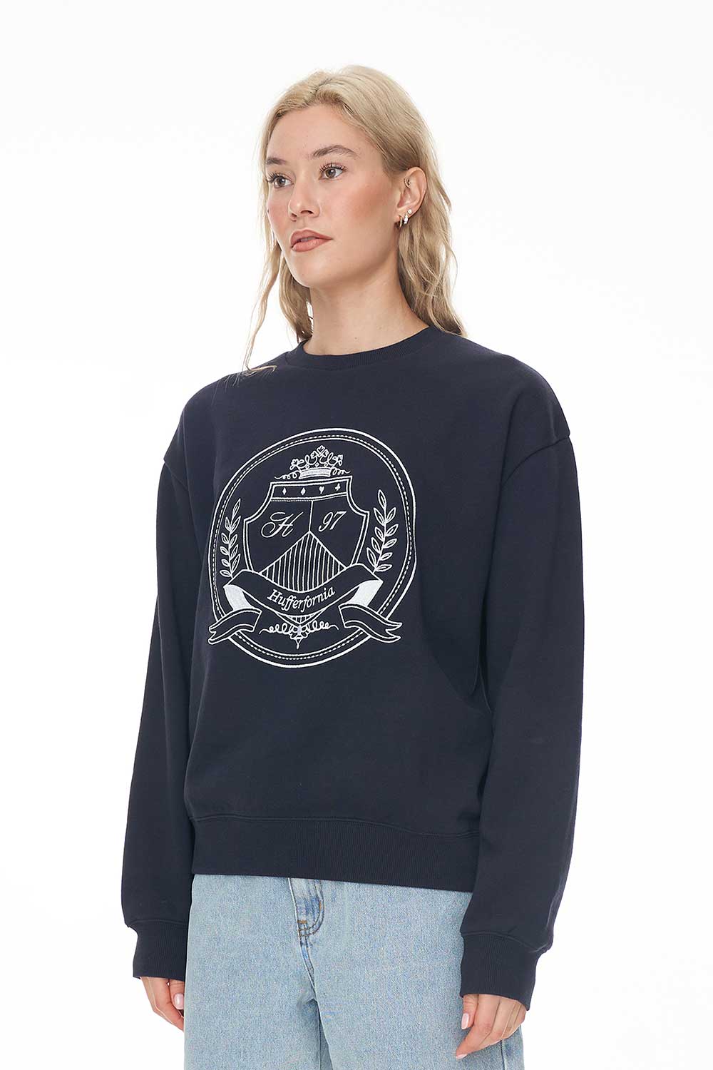 HUFFER RELAX CREW/90210 - NAVY - THE VOGUE STORE