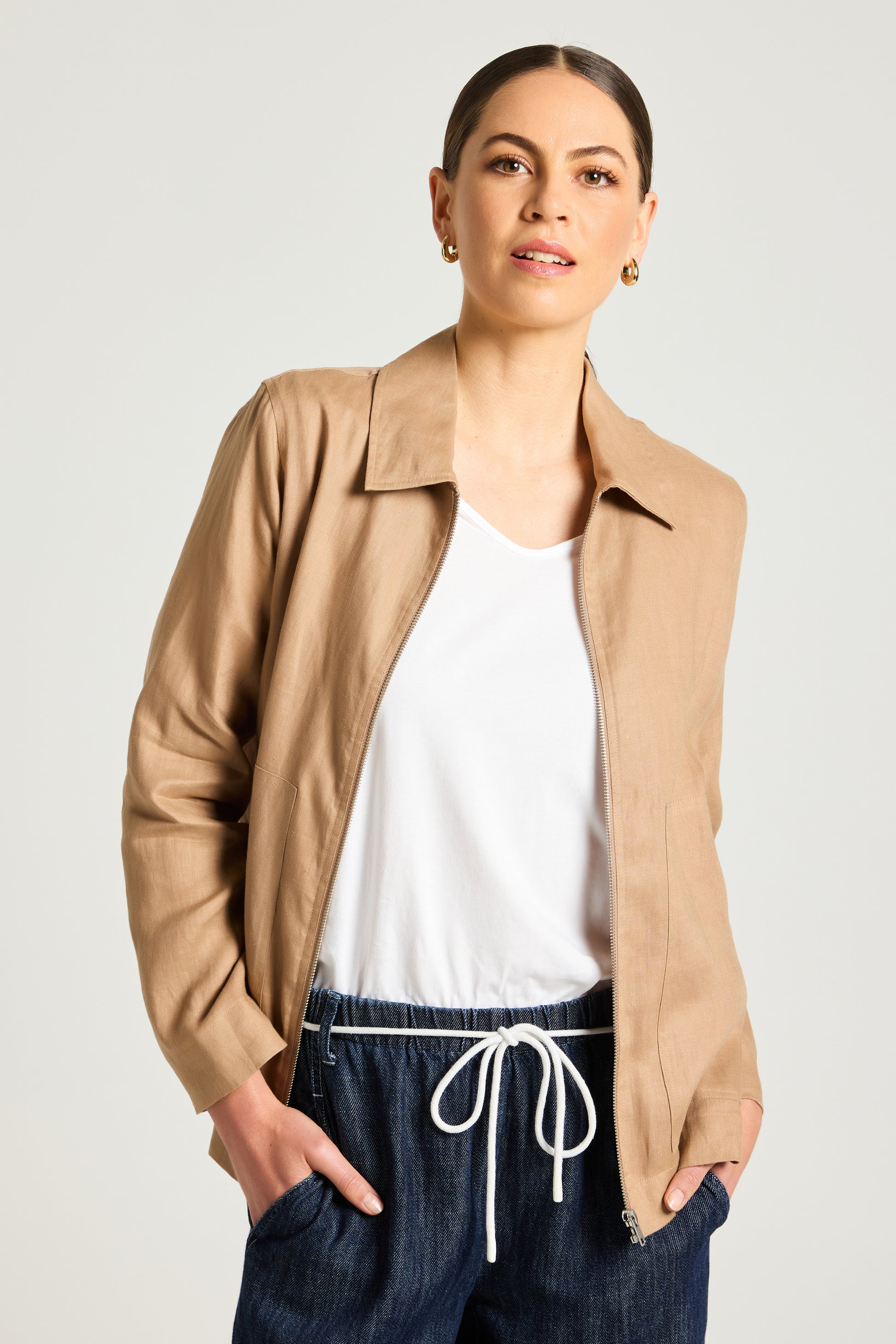 YARRA TRAIL WILLOW JACKET - TOFFEE - THE VOGUE STORE