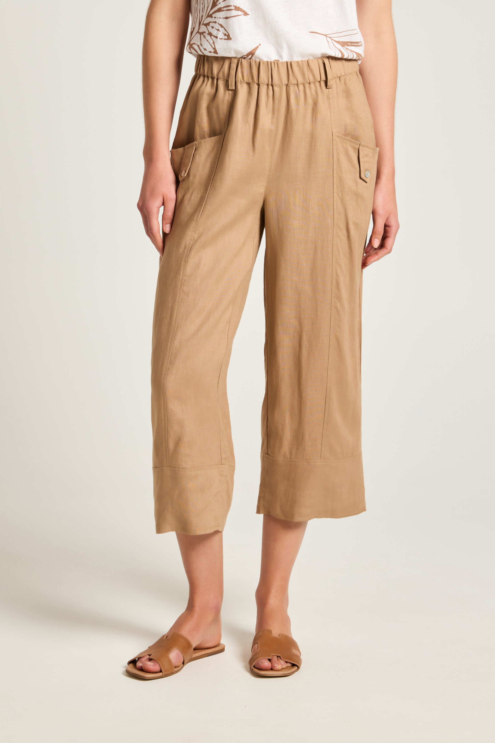 YARRA TRAIL WILLOW PANT - TOFFEE - THE VOGUE STORE