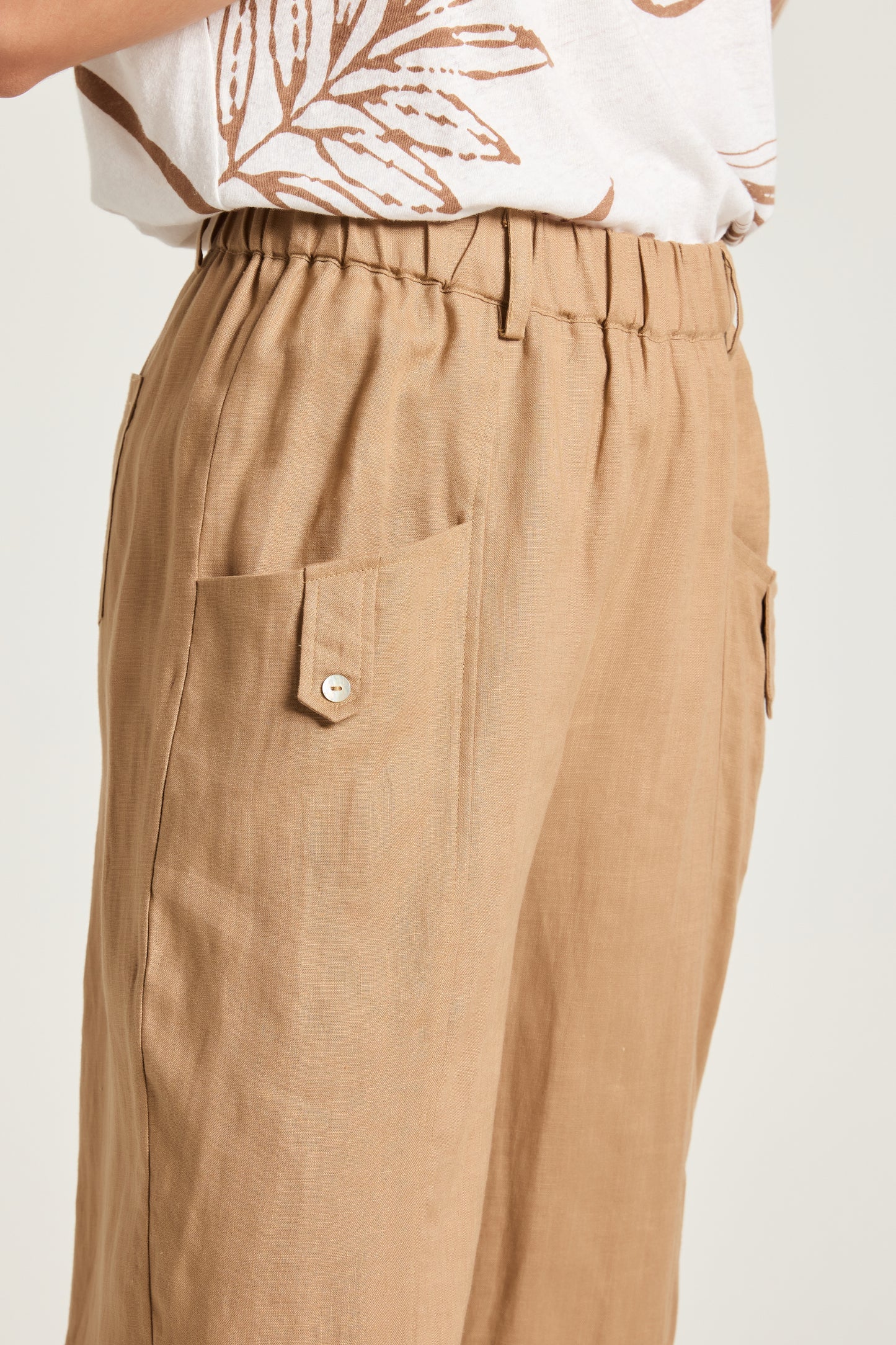 YARRA TRAIL WILLOW PANT - TOFFEE - THE VOGUE STORE