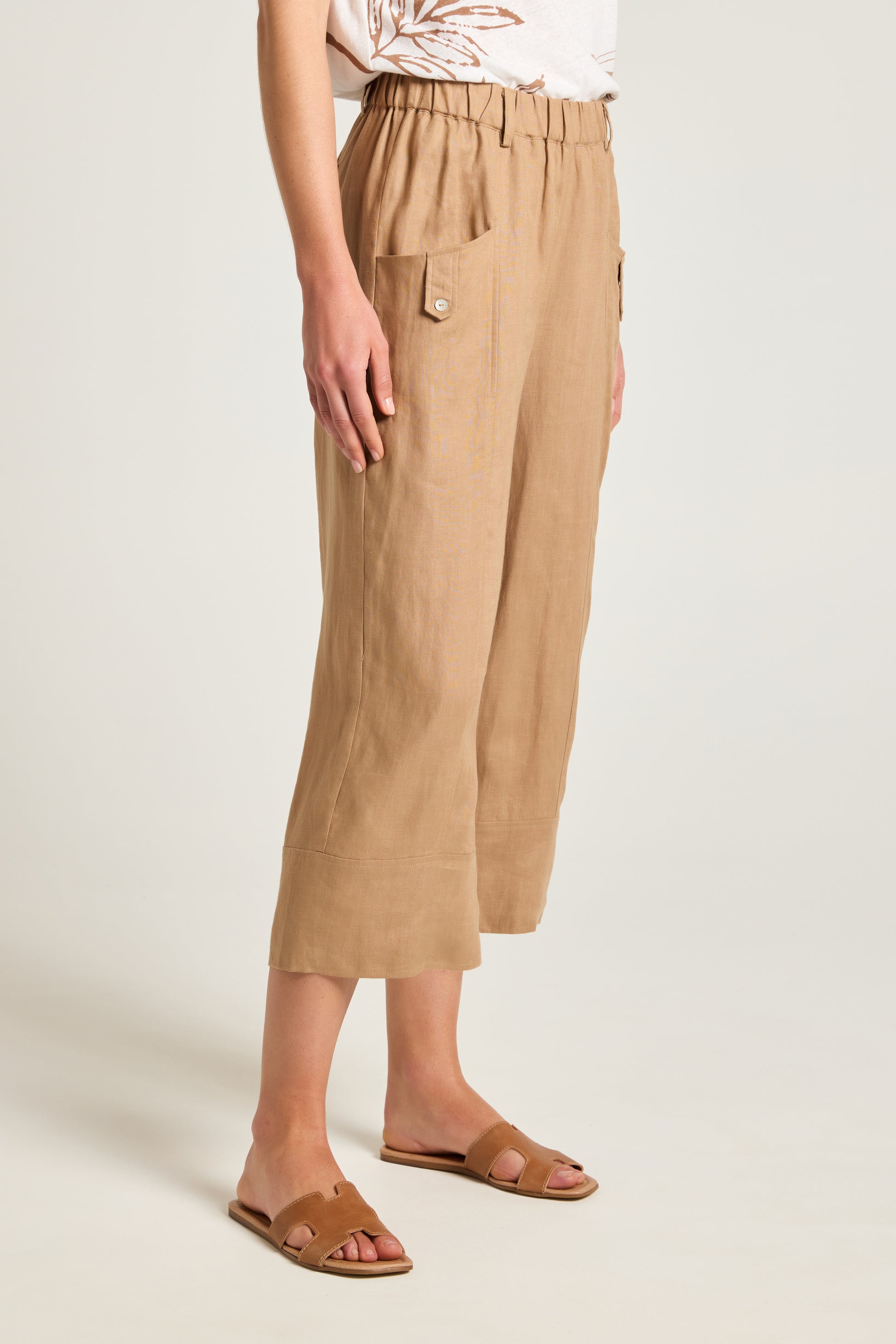 YARRA TRAIL WILLOW PANT - TOFFEE - THE VOGUE STORE