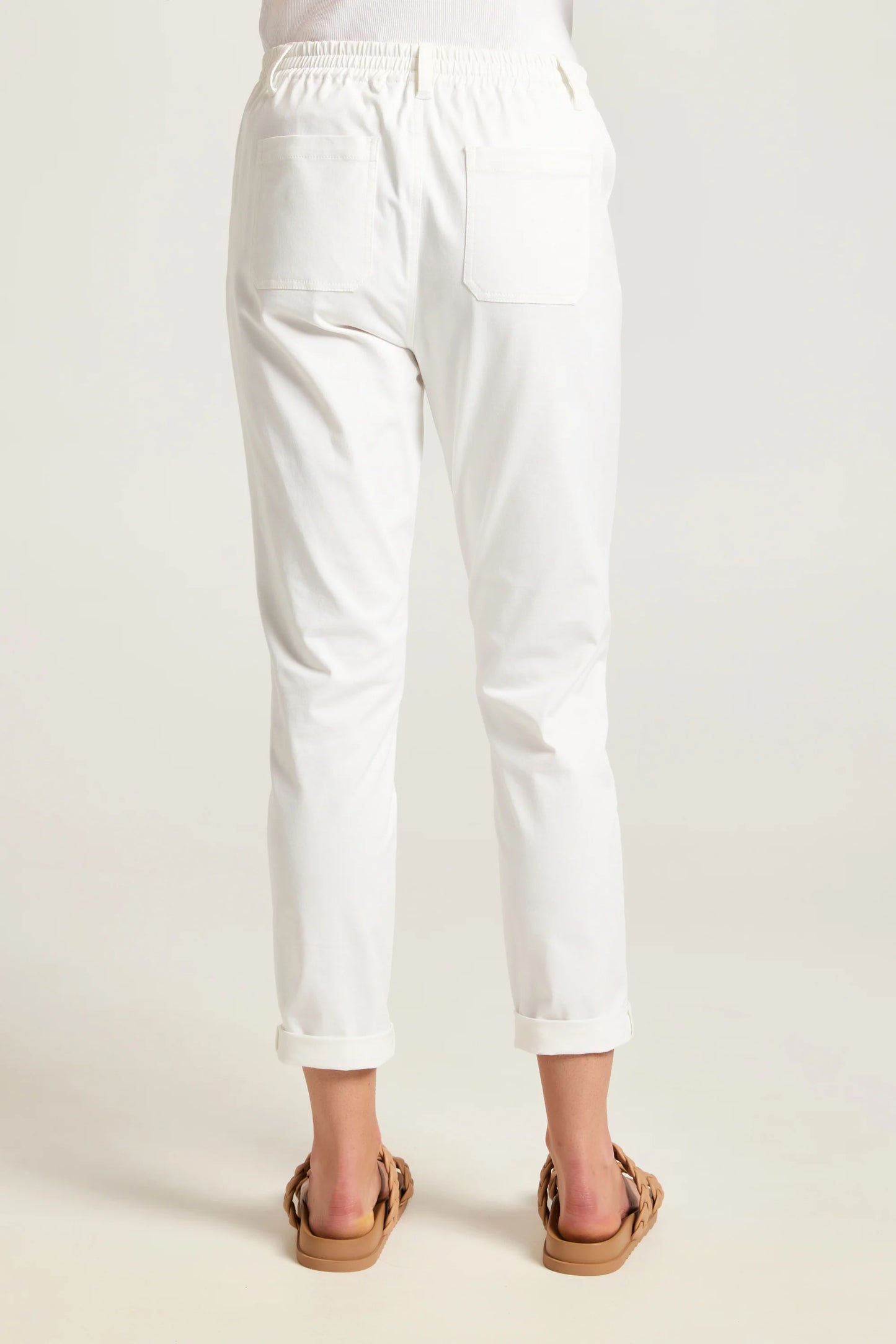 YARRA TRAIL MONT PANT - WHITE - THE VOGUE STORE