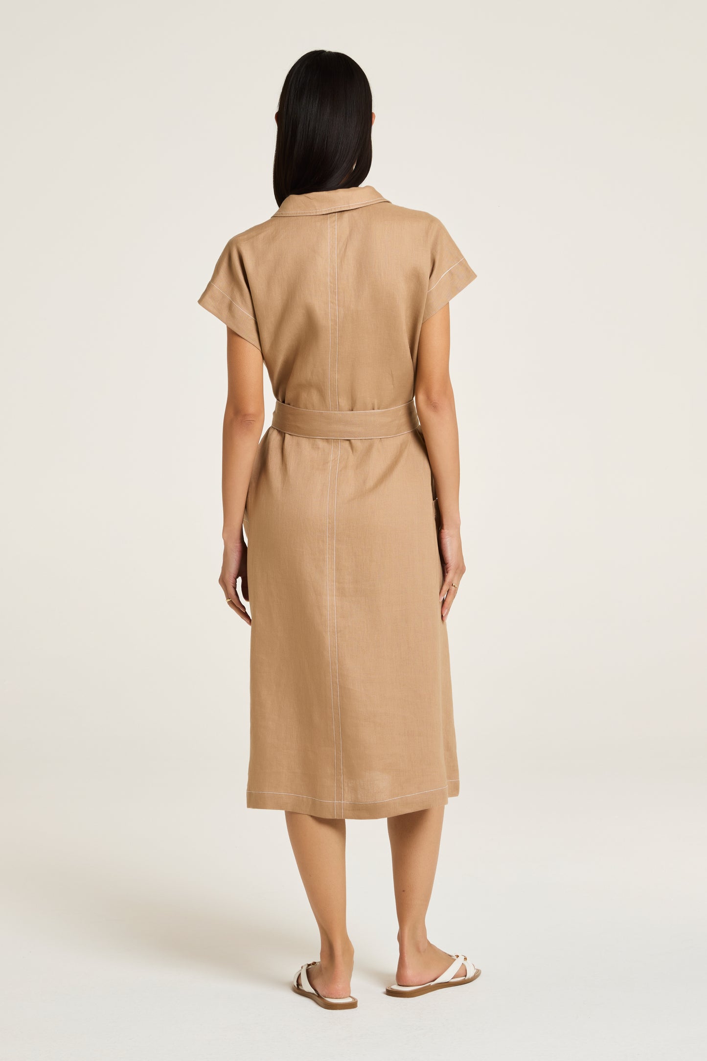 YARRA TRAIL ATLAS DRESS - TOFFEE - THE VOGUE STORE