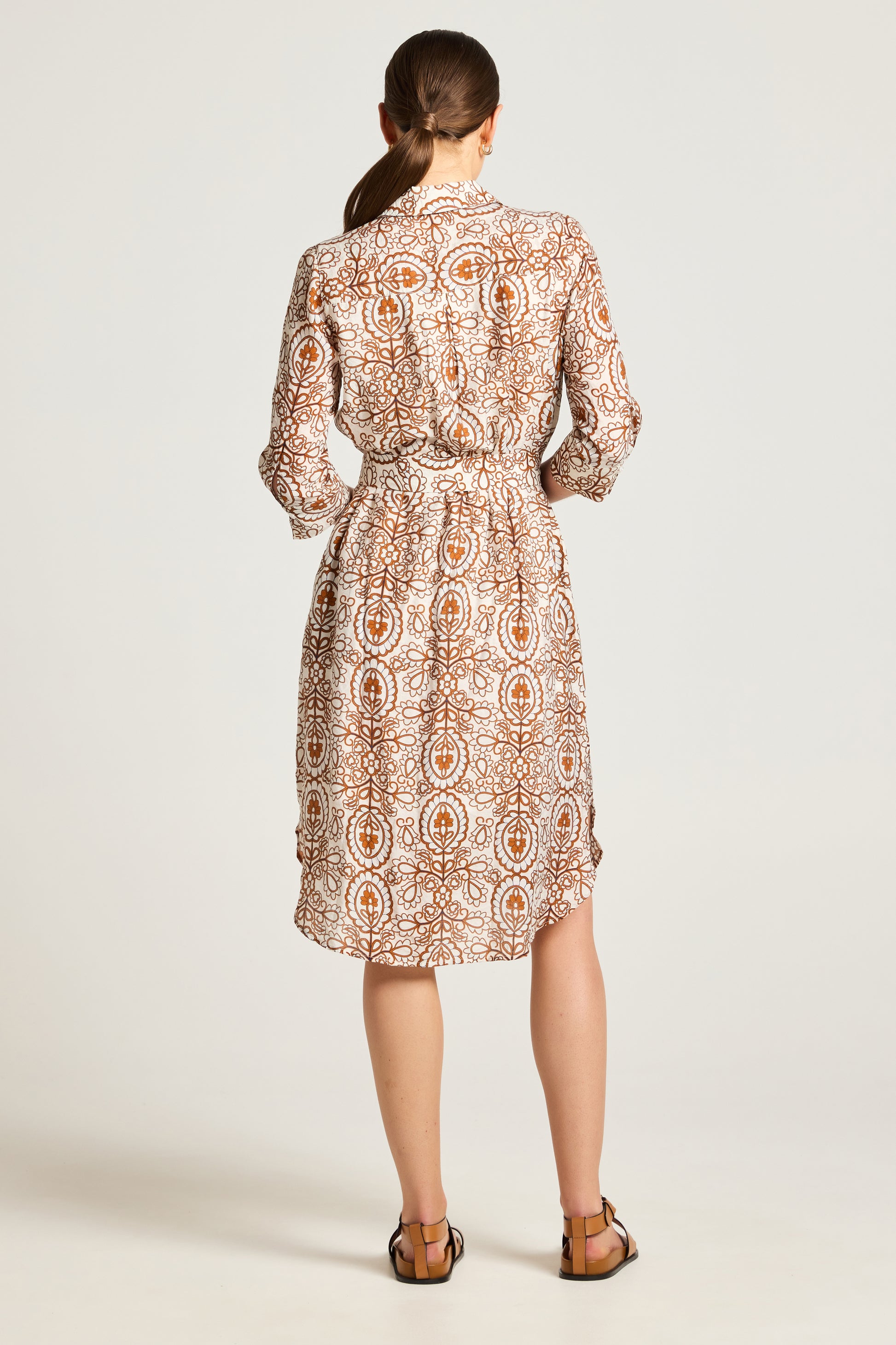 YARRA TRAIL BOHEME DRESS - TOFFEE - THE VOGUE STORE