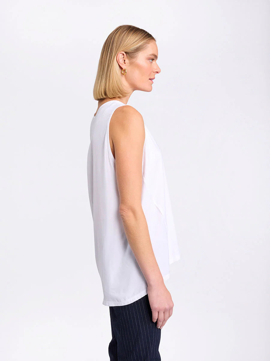 MARCO POLO SPLICED BACK TANK - THE VOGUE STORE