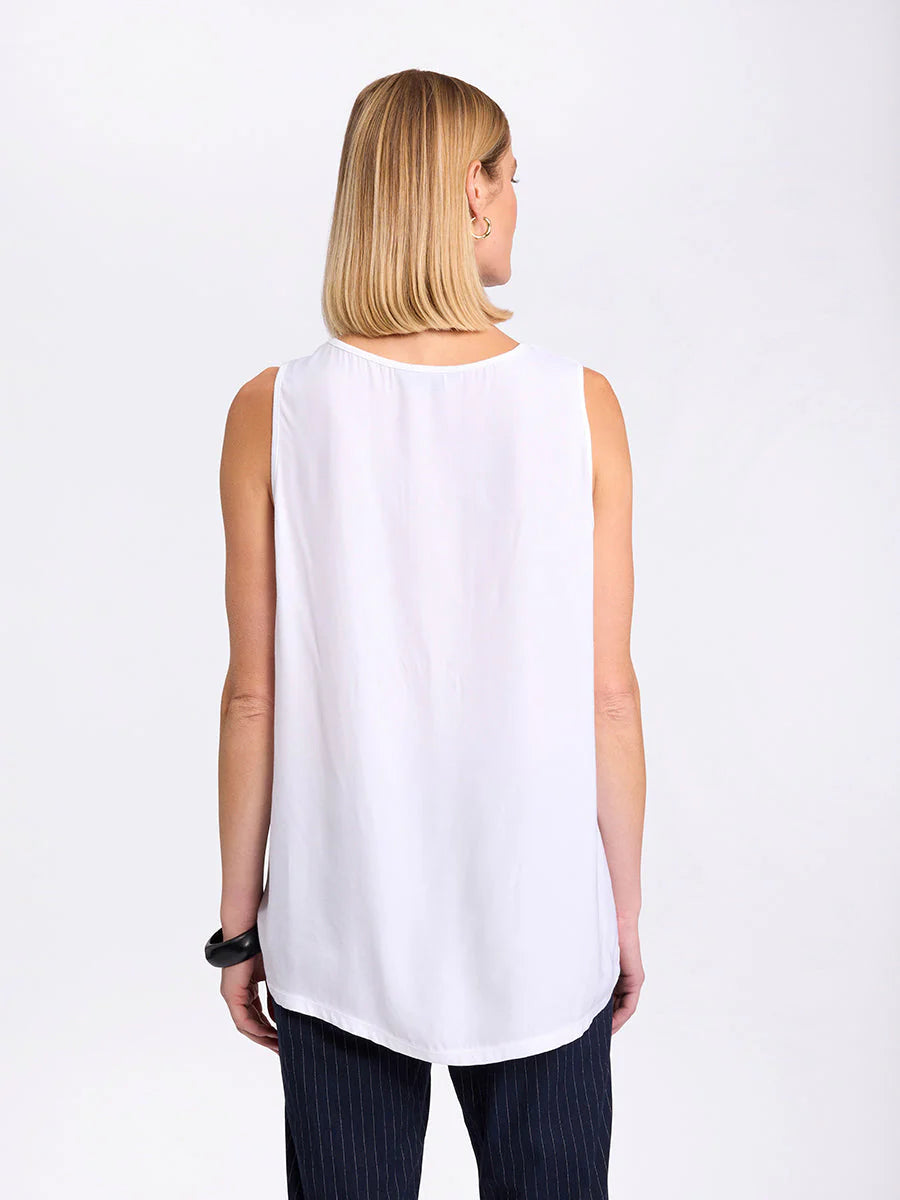 MARCO POLO SPLICED BACK TANK - THE VOGUE STORE