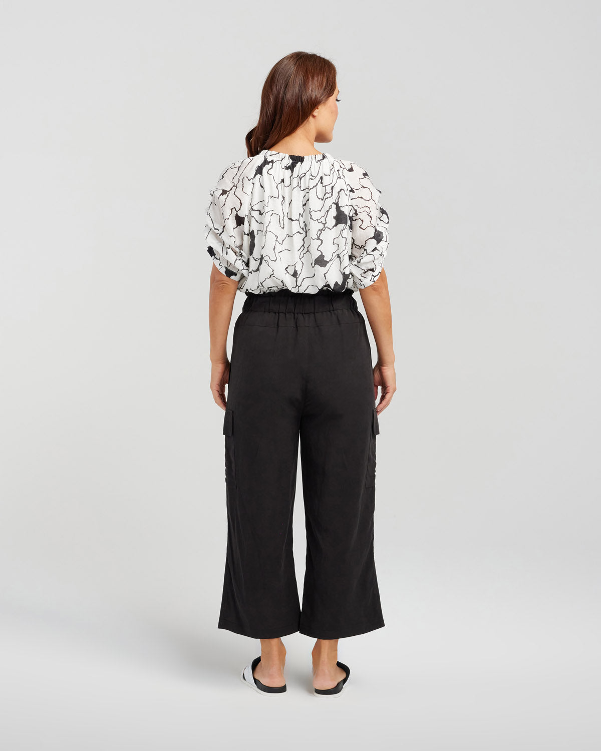 ZAFINA PRUDENCE PANT - BLACK - THE VOGUE STORE