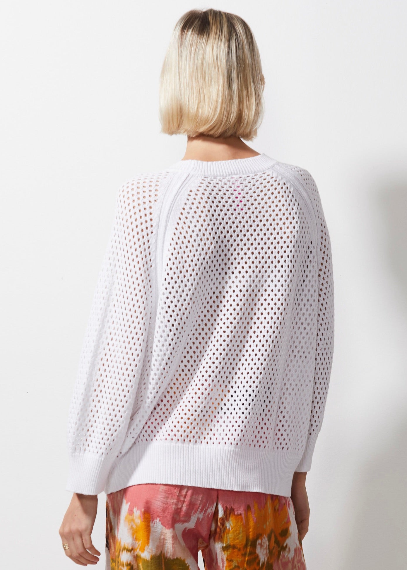 Z&P HOLEY TOP - WHITE - THE VOGUE STORE