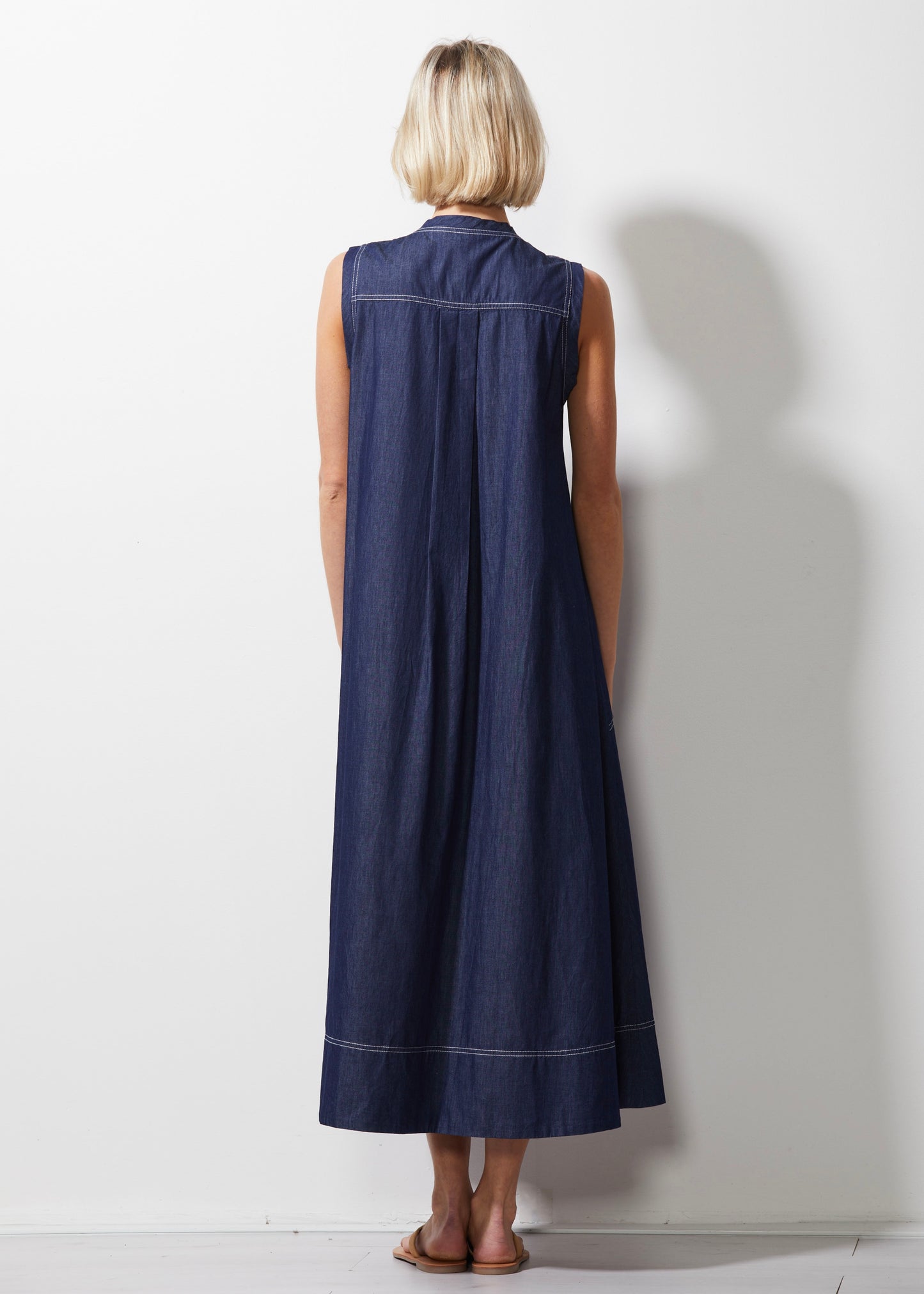 Z&P DENIM DRESS - DENIM - THE VOGUE STORE