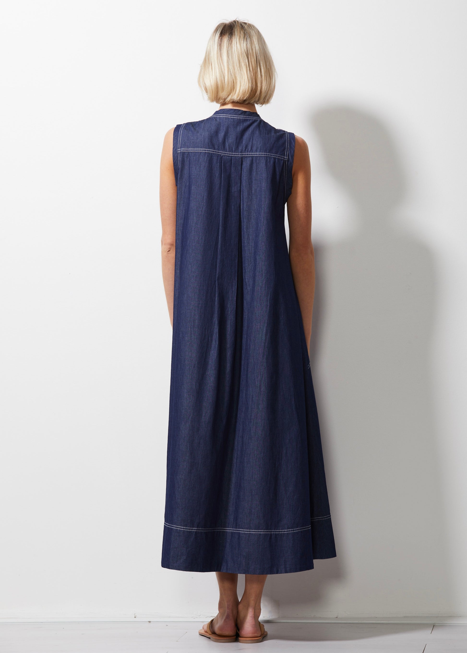 Z&P DENIM DRESS - DENIM - THE VOGUE STORE