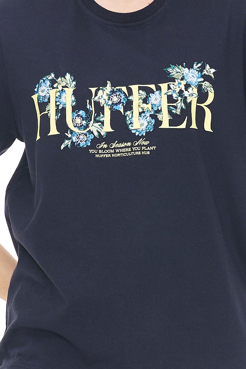 HUFFER CLASSIC TEE 170/GONE WILD - NAVY - THE VOGUE STORE