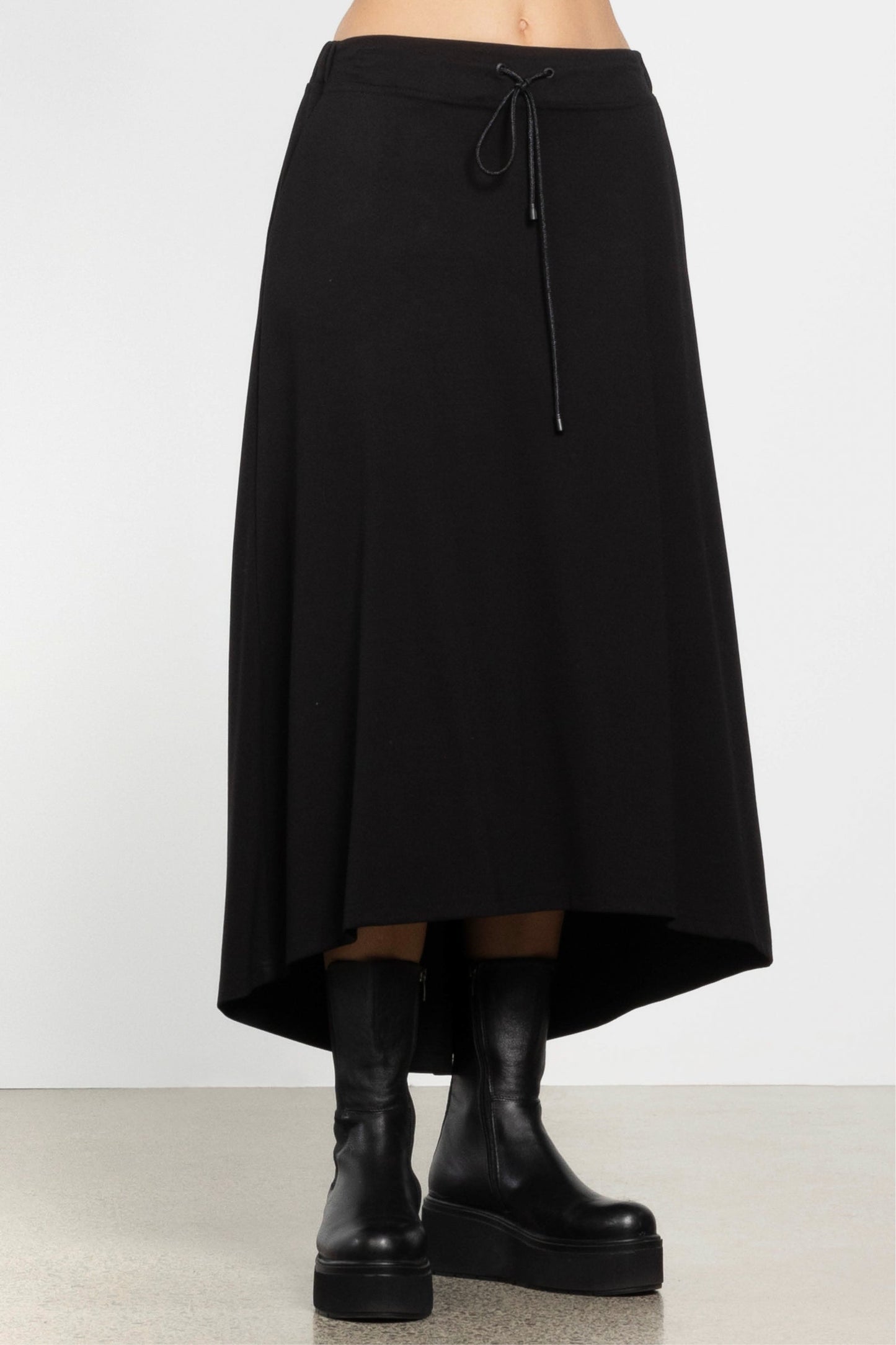 REPERTOIRE CHARLOTTE SKIRT - BLACK - THE VOGUE STORE