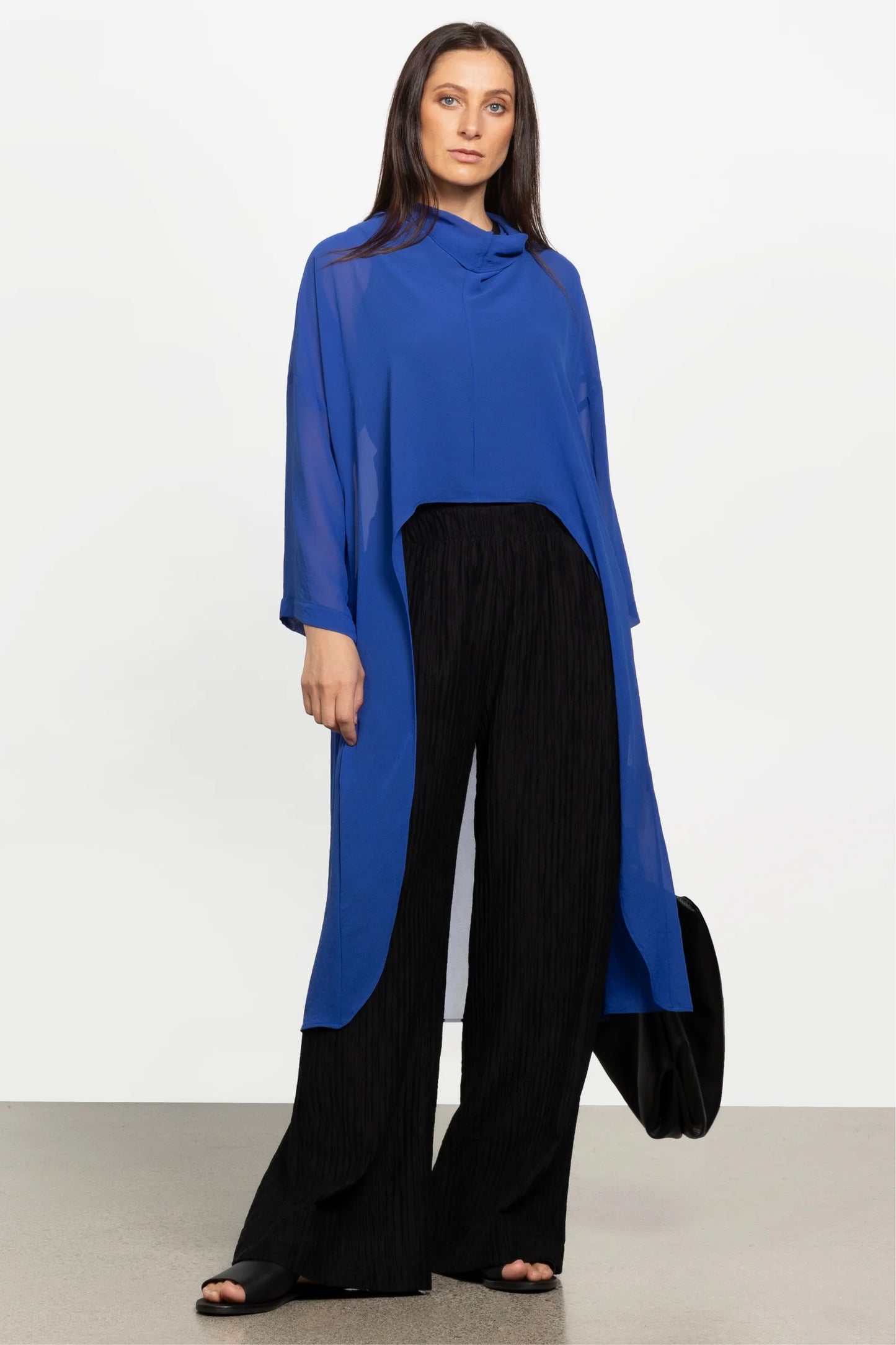 REPERTOIRE CHRISTIE TOP - BLUE - THE VOGUE STORE