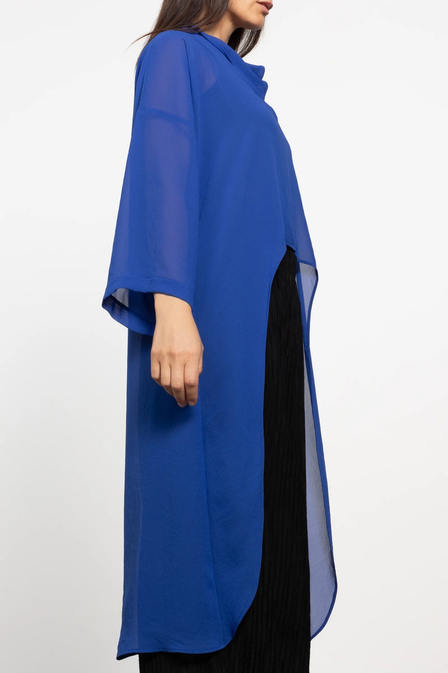 REPERTOIRE CHRISTIE TOP - BLUE - THE VOGUE STORE