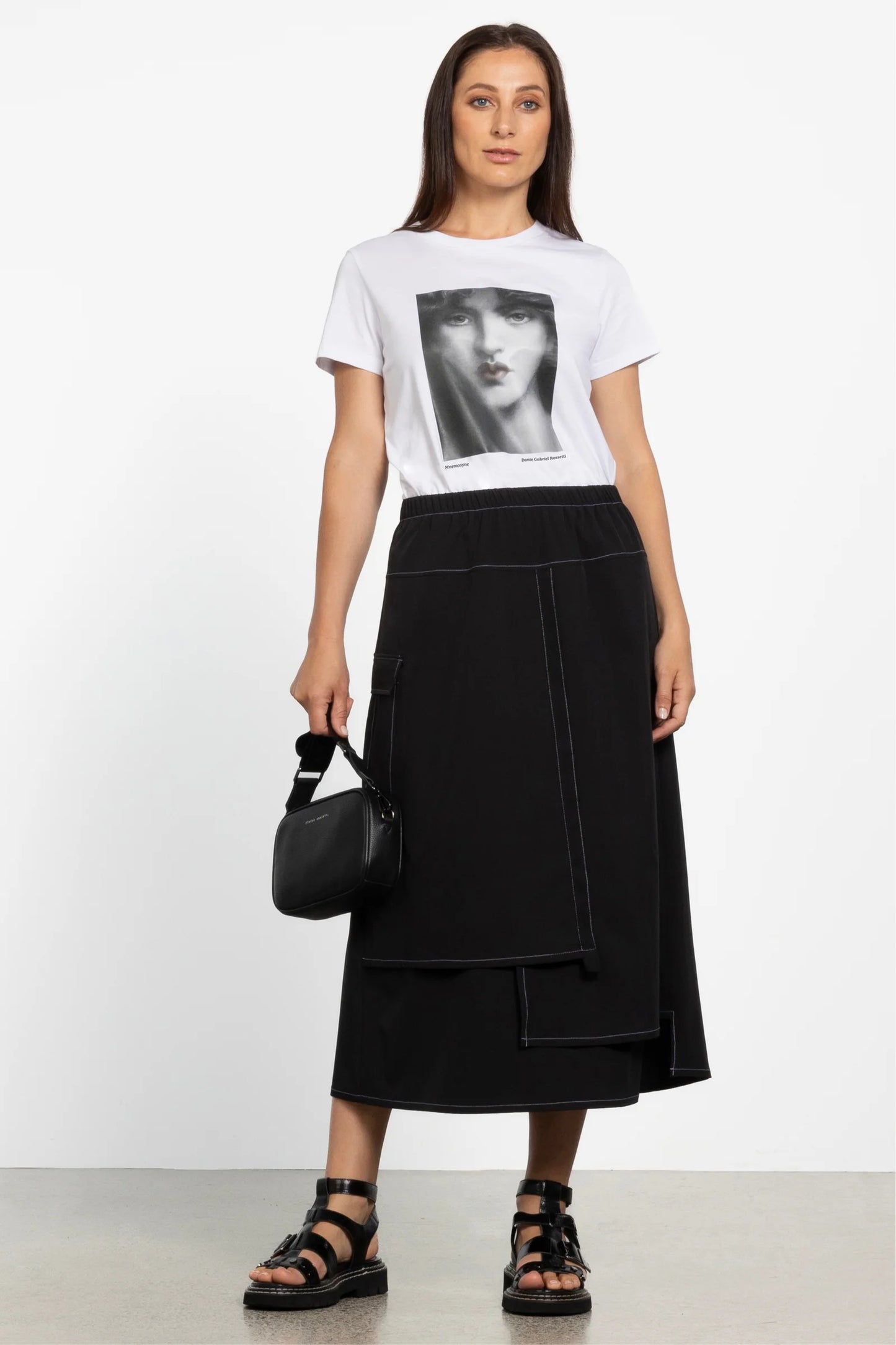 REPERTOIRE ETIENNE SKIRT - BLACK - THE VOGUE STORE