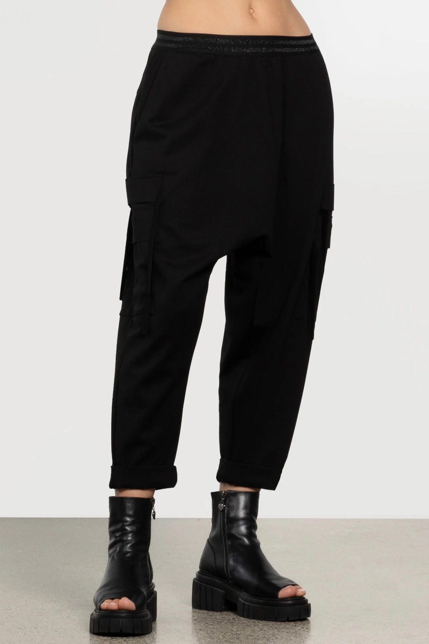 REPERTOIRE HAVEN PANT - BLACK - THE VOGUE STORE