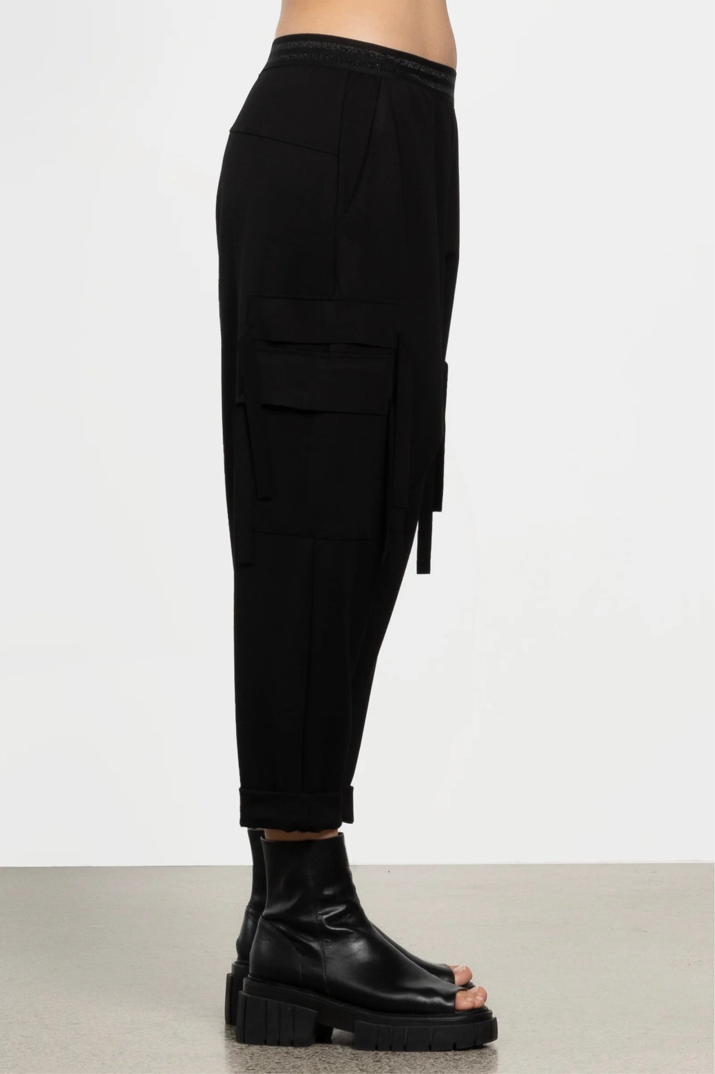 REPERTOIRE HAVEN PANT - BLACK - THE VOGUE STORE