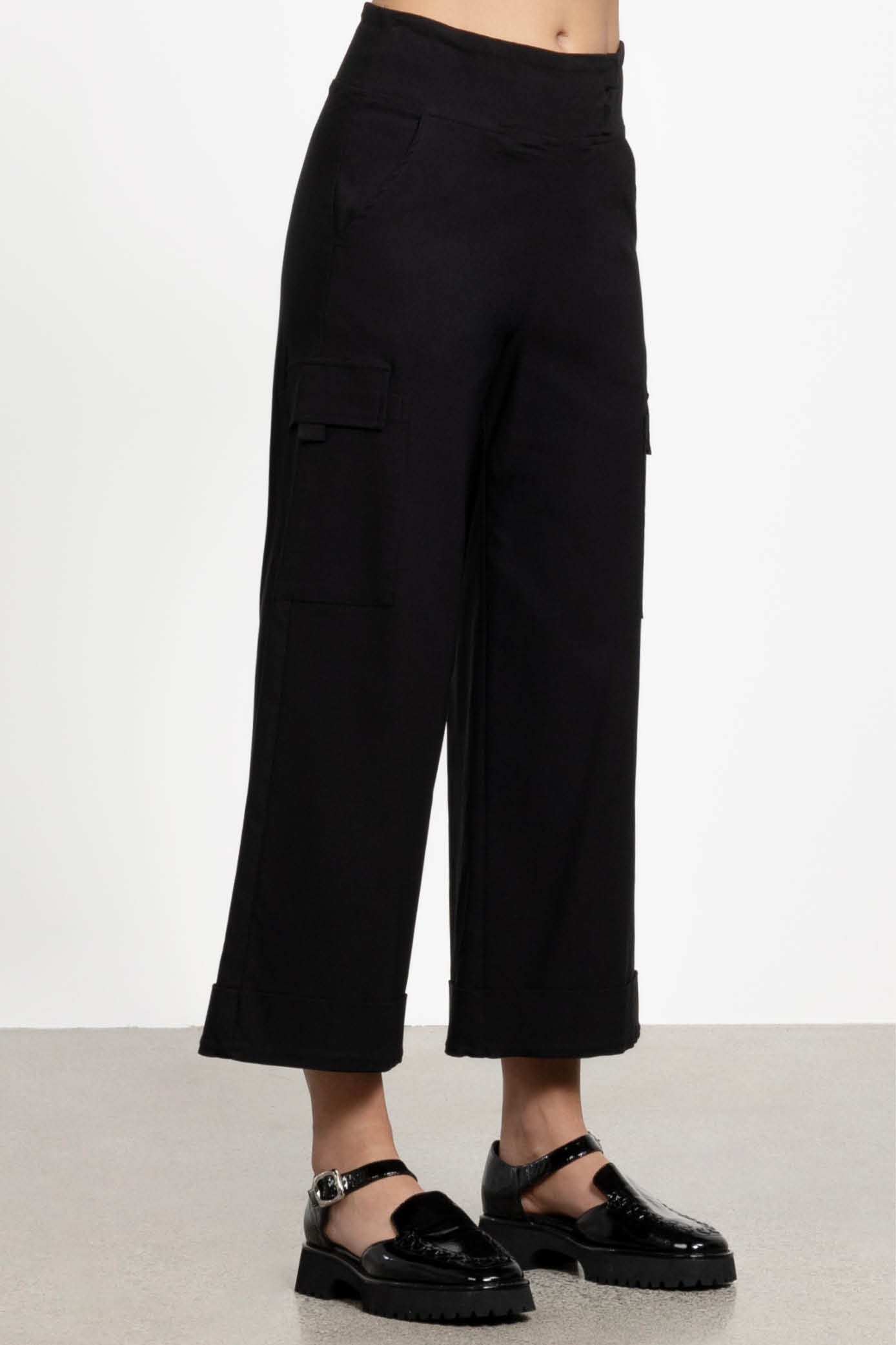 REPERTOIRE LOGAN PANT - BLACK - THE VOGUE STORE