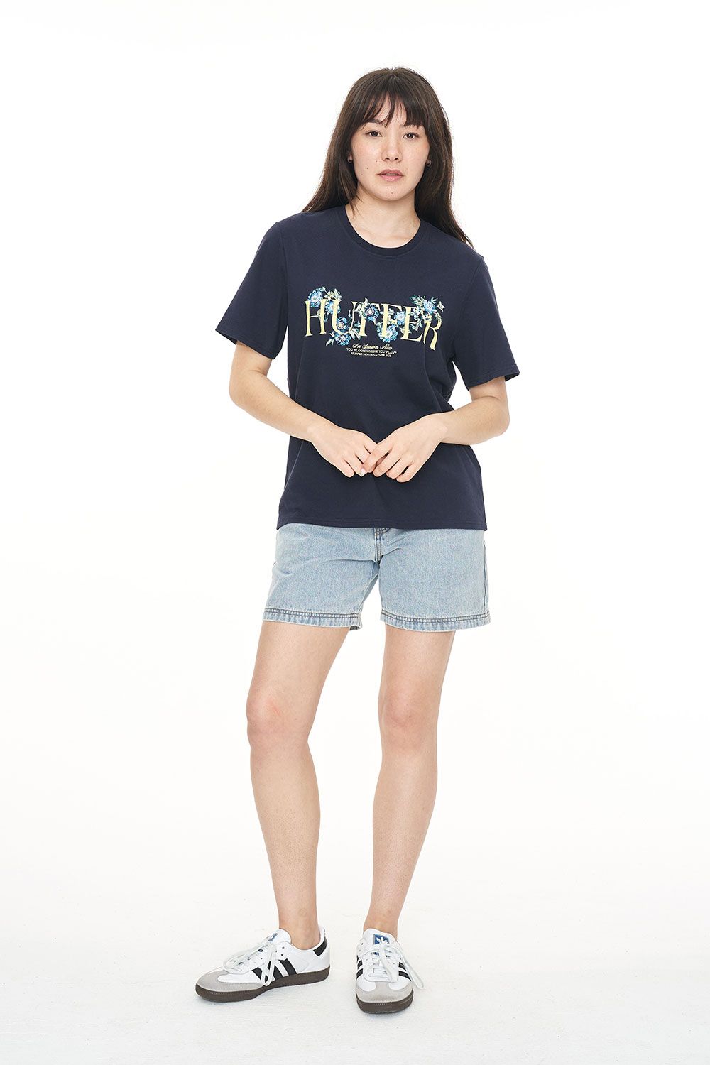 HUFFER CLASSIC TEE 170/GONE WILD - NAVY - THE VOGUE STORE