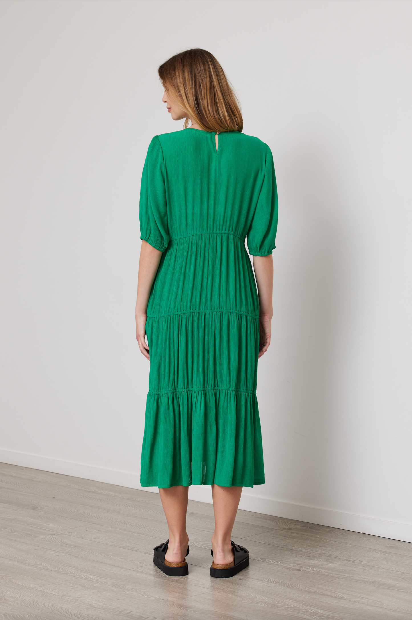 DUO BOND DRESS - EMERALD