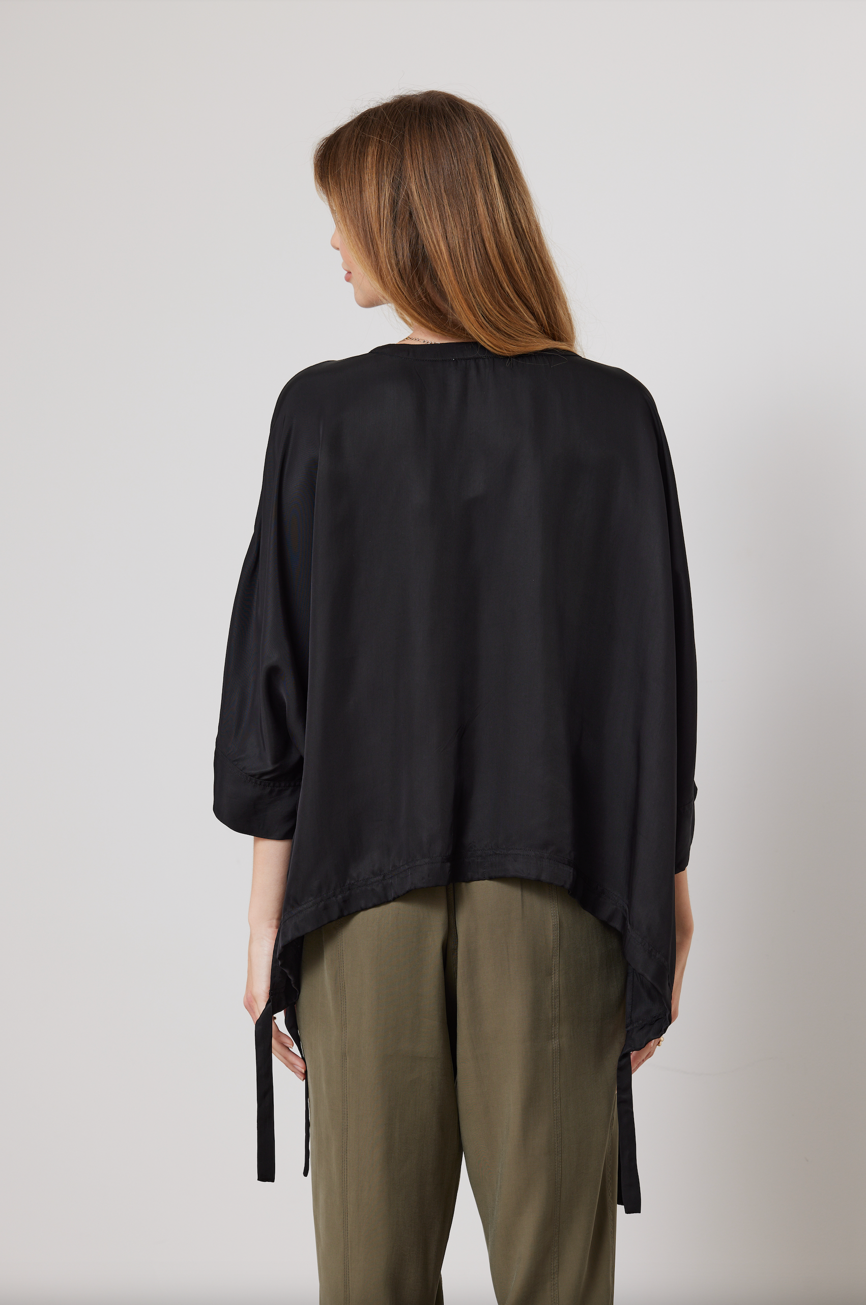 DUO ASTELL TOP - BLACK - THE VOGUE STORE