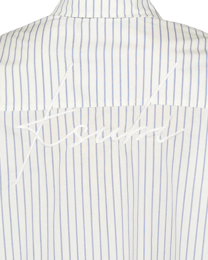 KSUBI OVERSIZED SHIRT BLUE STRIPE - BLUE - THE VOGUE STORE