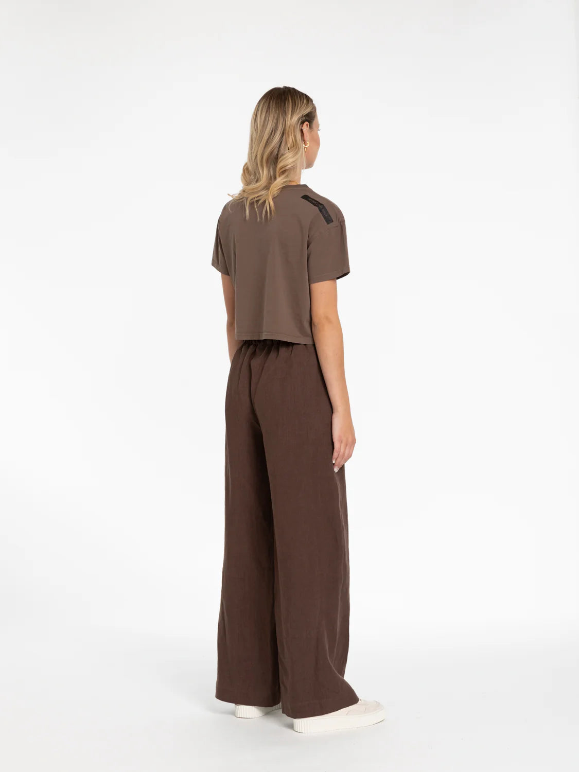 STYLE X LAB IGNITE PANT - CHOCOLATE - THE VOGUE STORE