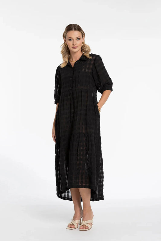 STYLE X LAB TAKE A CHANCE DRESS - BLACK - THE VOGUE STORE