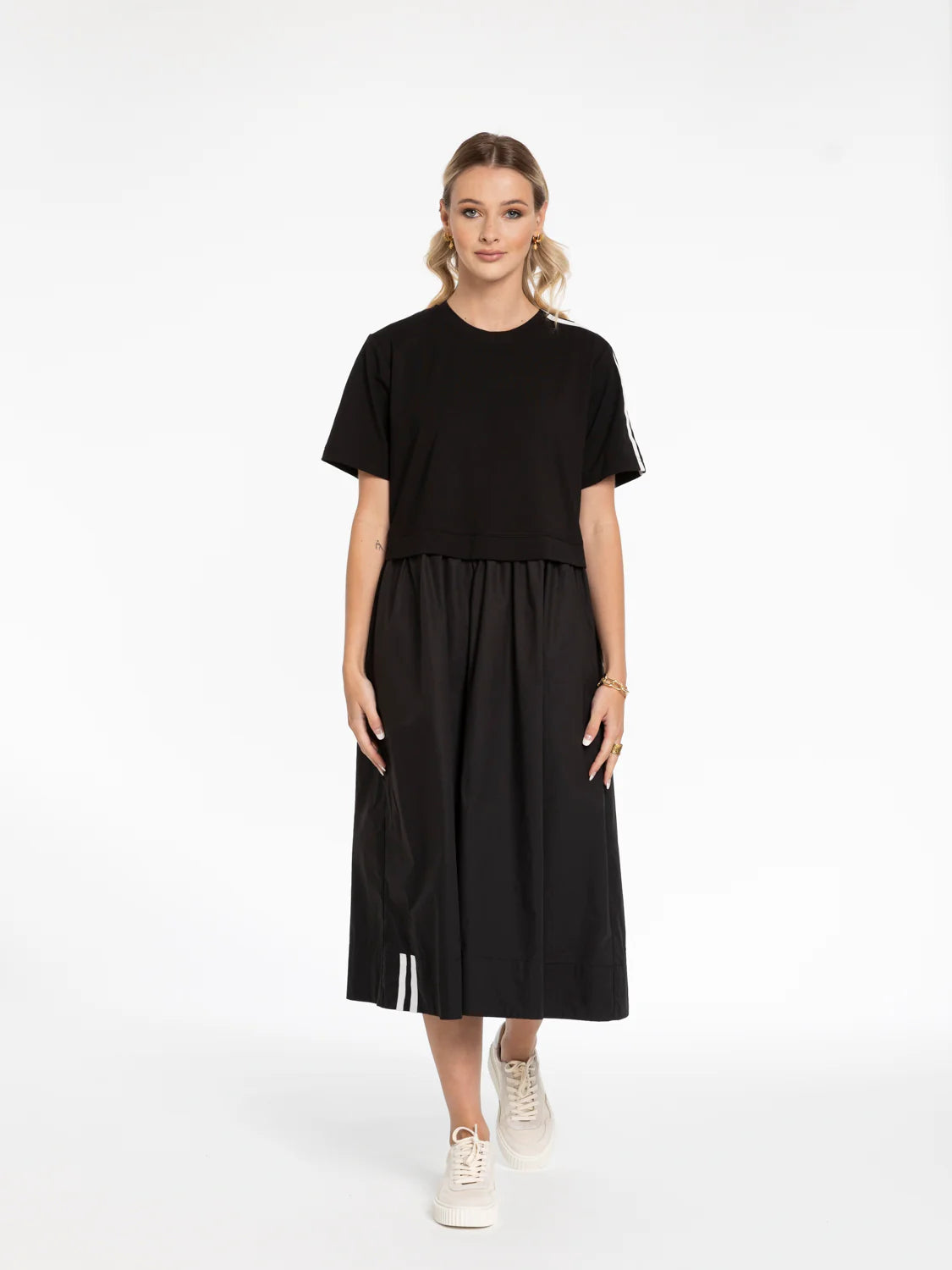 STYLE X LAB THAT WAY DRESS - BLACK - THE VOGUE STORE